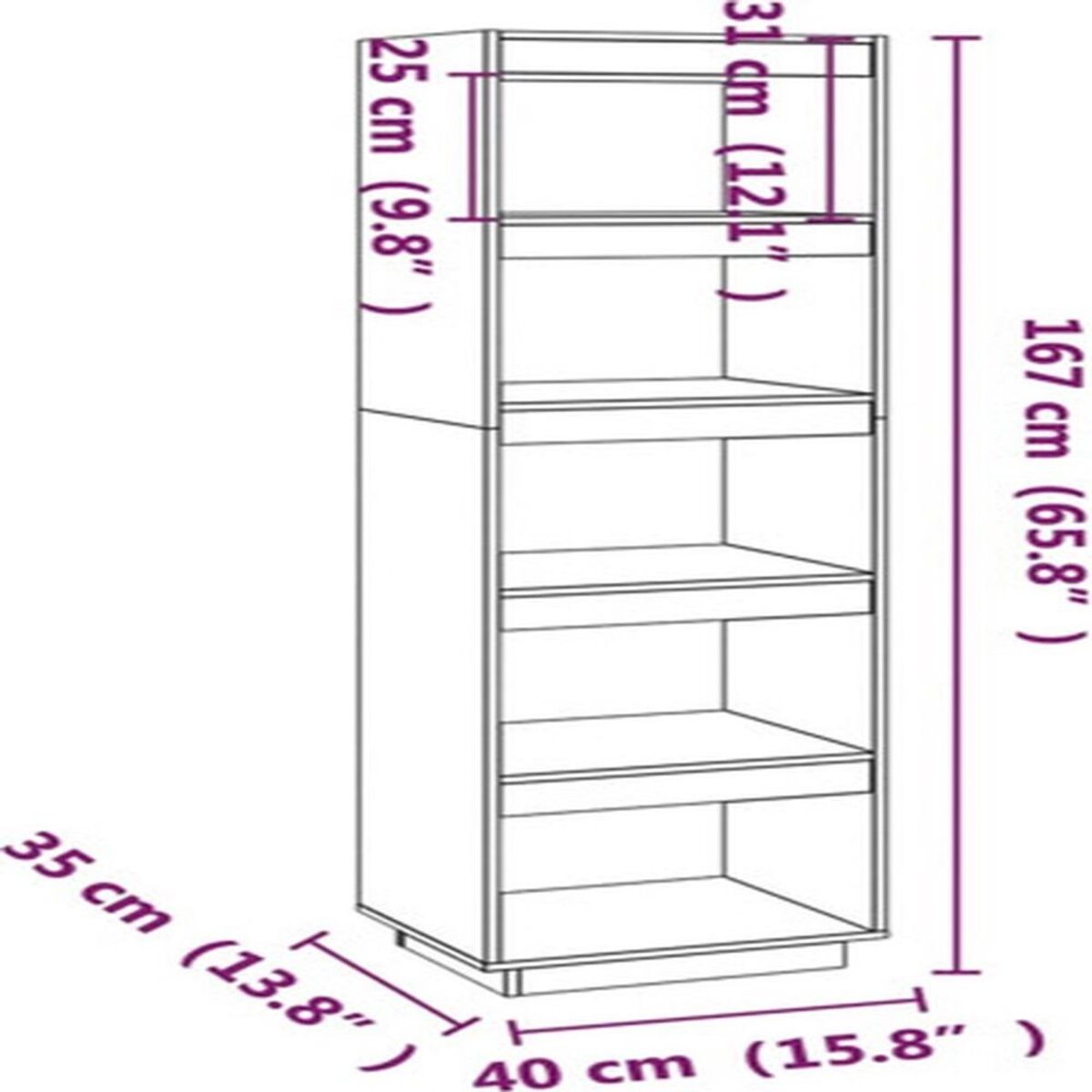 TU MESITA - Librero Práctico TU MESITA Draco color Blanco