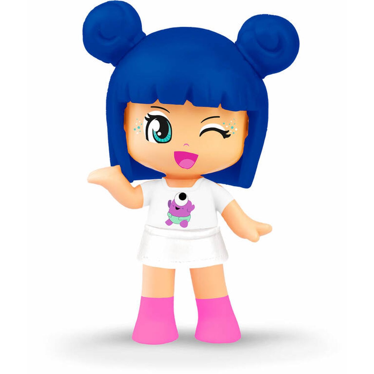 PINYPON - Juguete Muñeca Pinypon Tenebrosa Serie 14 Azul