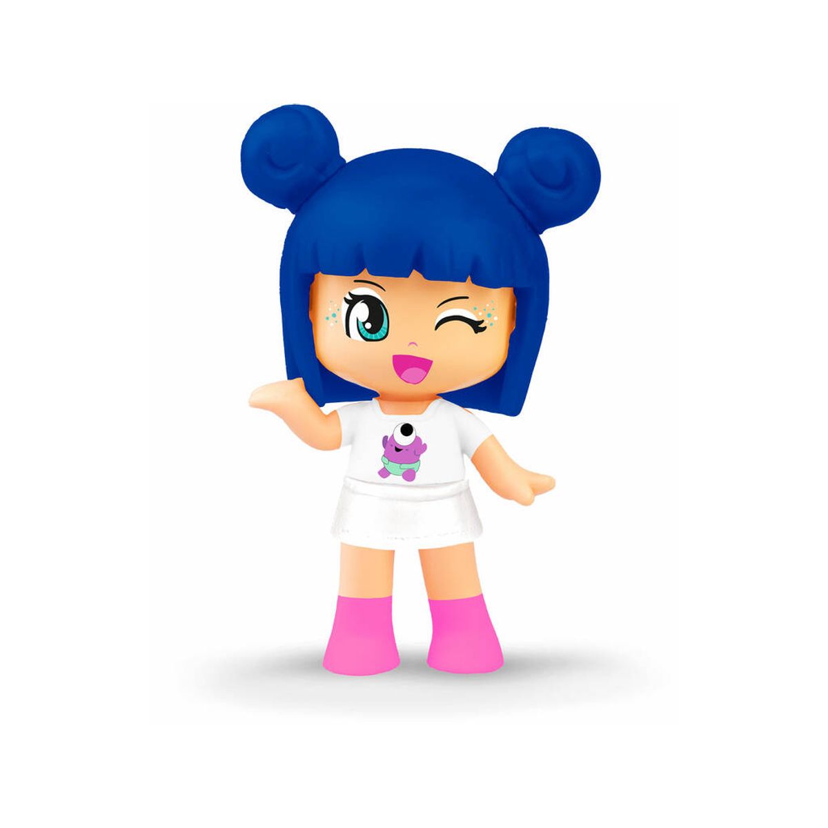 PINYPON - Juguete Muñeca Pinypon Tenebrosa Serie 14 Azul