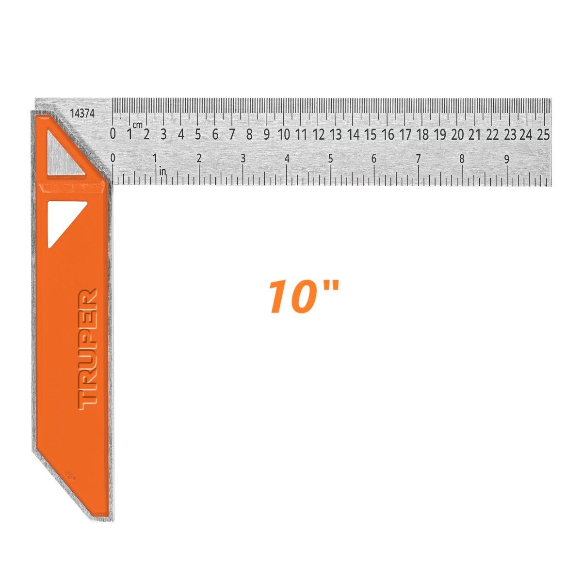 TRUPER - Escuadra 10" para Carpintero TRUPER 14374