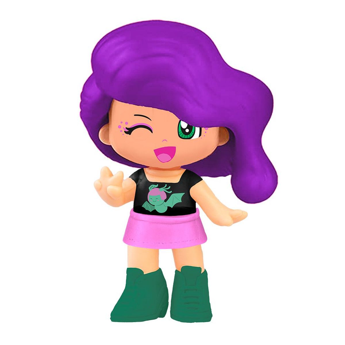 PINYPON - Juguete Muñeca Pinypon Tenebrosa Serie 14 Lila