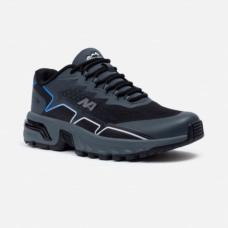 NEW ATHLETIC - Zapatillas New Athletic Outdoor Trocerr49 Plomo Con Negro Hombre