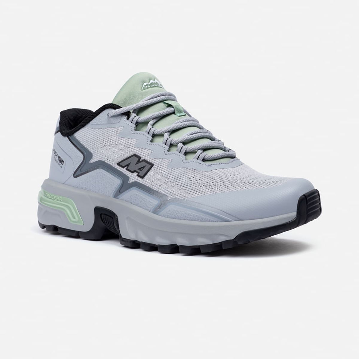 NEW ATHLETIC - Zapatillas New Athletic Outdoor Trocerr49 Gris Con Negro Hombre