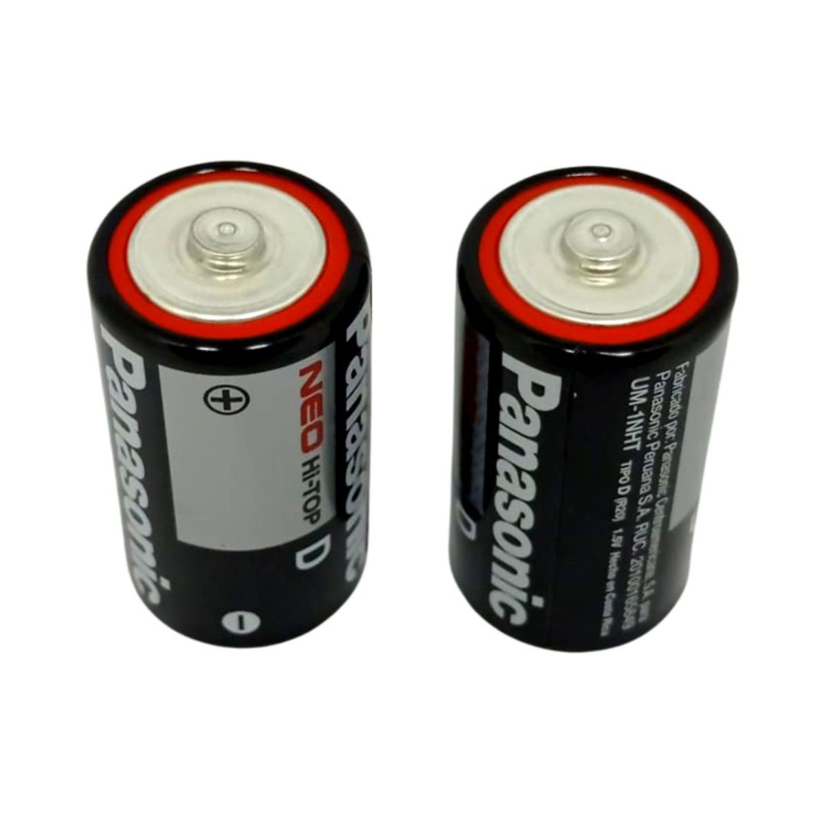 PANASONIC - Pilas D Panasonic 15V Zinc Carbón Linterna Juguetes Radio Etc