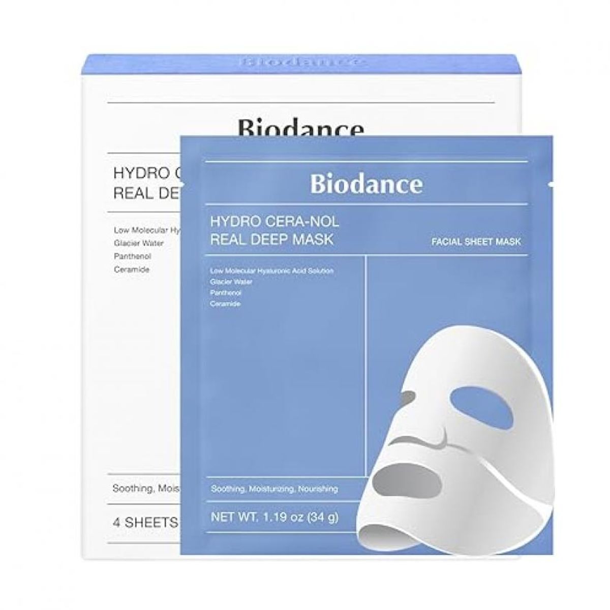 BIODANCE - Mascarilla Hidrogel de Noche Hydro Cera-nol - Biodance