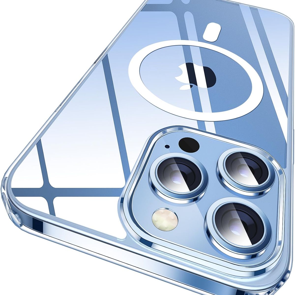 GENERICO - Case funda Phone 13 Pro MagSafe - Transparente