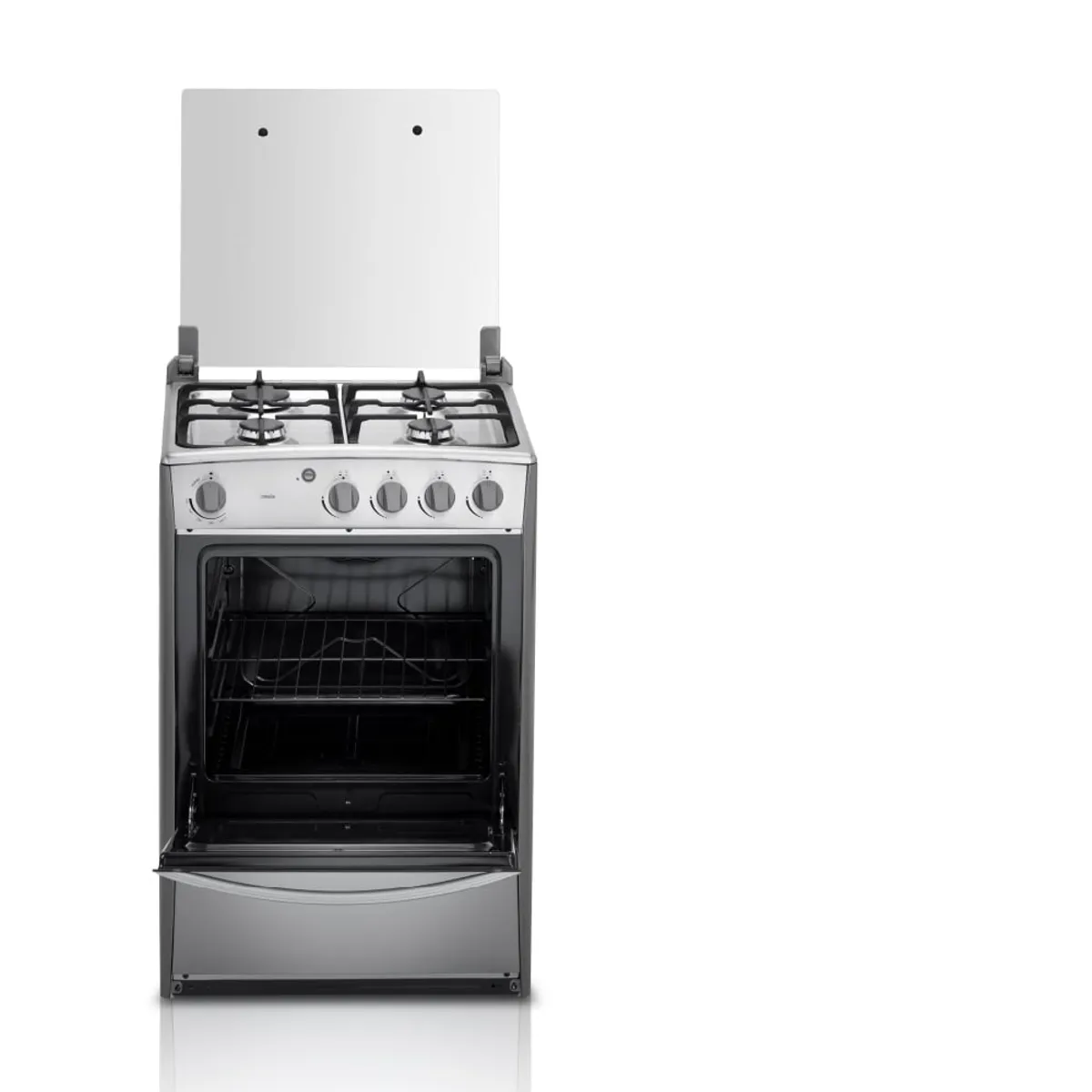 INDURAMA - COCINA INDURAMA CORUÑA Q  4 HORNILLAS CROMA