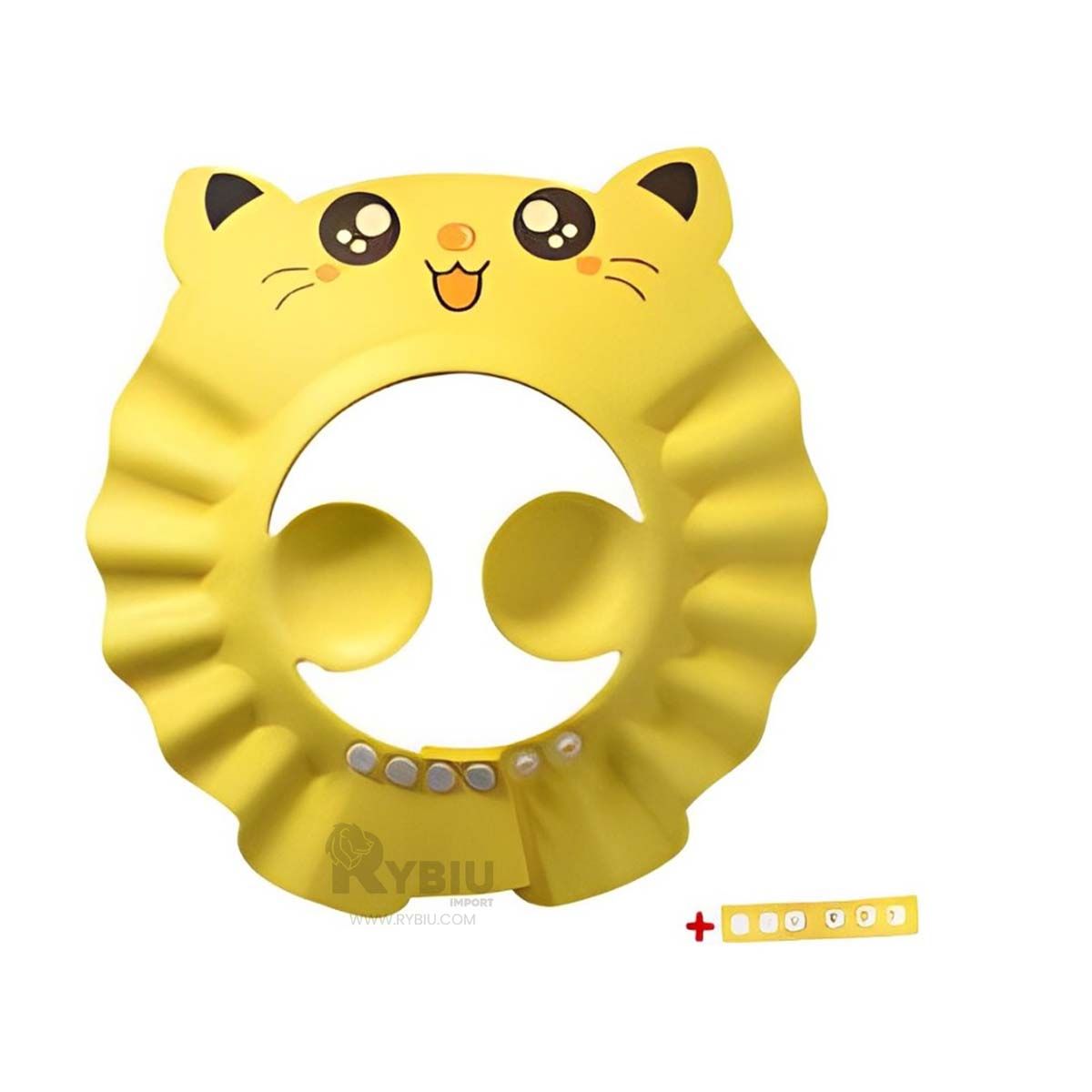 RYBIU IMPORT - Sombrero para el Aseo Infantil Amarillo Y+Regalo Agendita