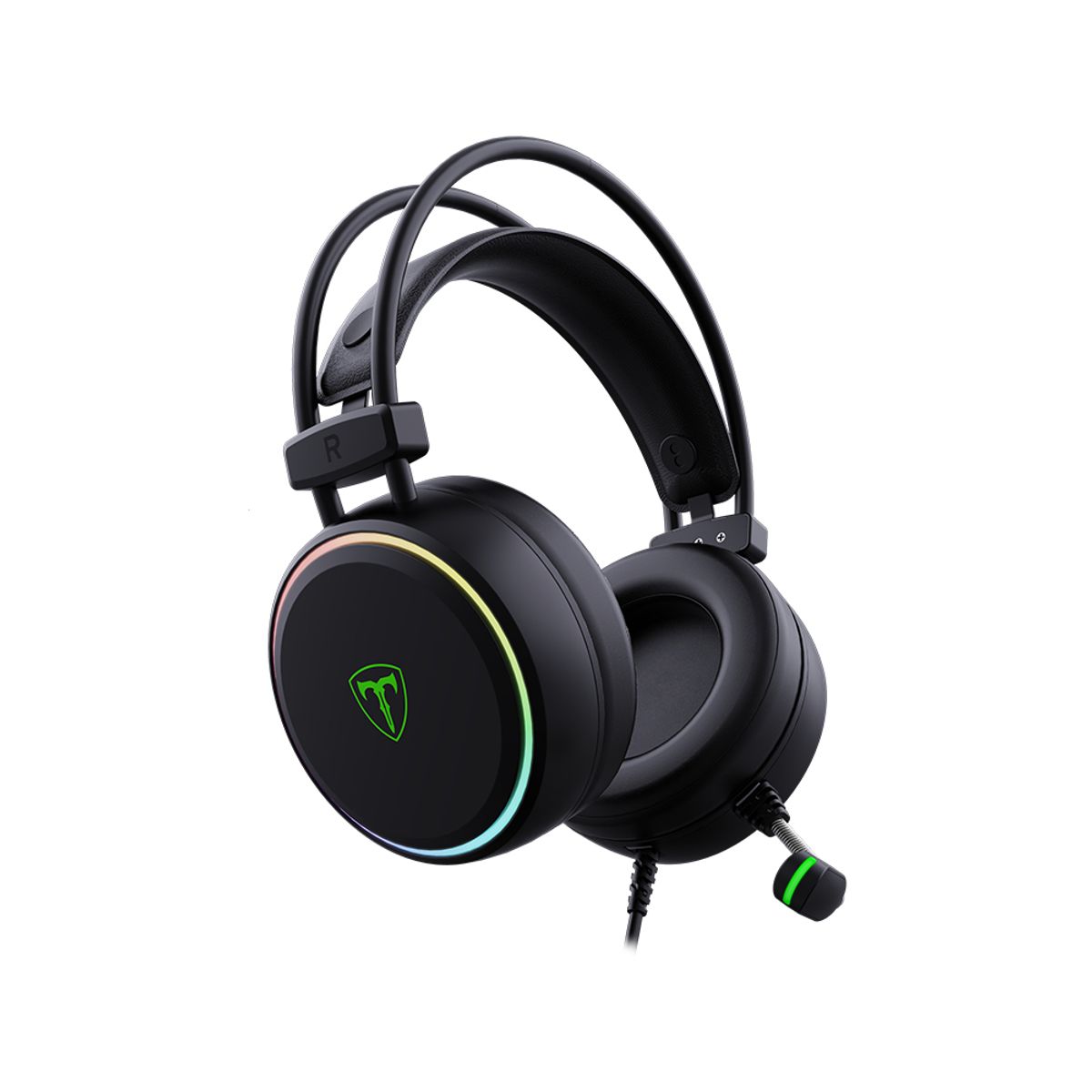 T-DAGGER - Audífonos Gamer T-Dagger Sona T-RGH304 USB 7.1 RGB – Black
