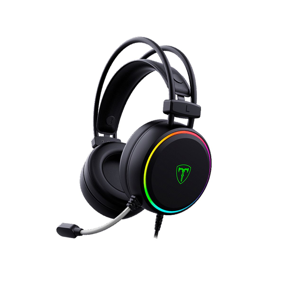 T-DAGGER - Audífonos Gamer T-Dagger Sona T-RGH304 USB 7.1 RGB – Black
