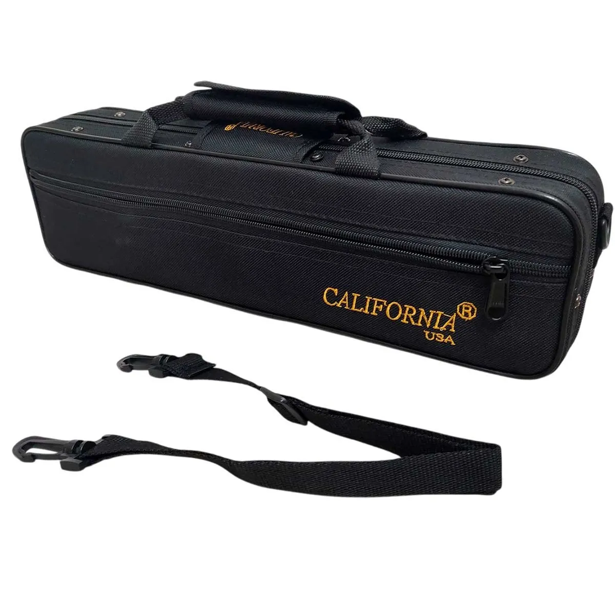 CALIFORNIA - Flauta Traversa California Plateada de Excelente Sonido