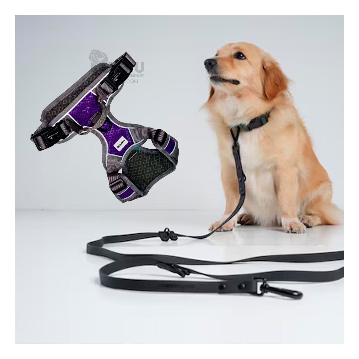 RYBIU IMPORT - Pechera con Malla Suave para Canes S Morado Y+Agendita