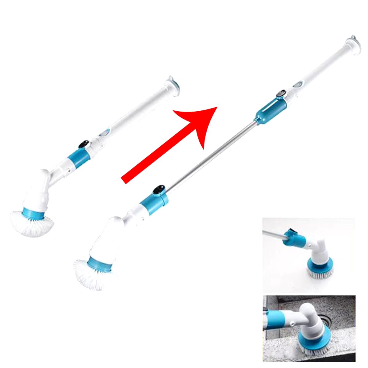 GENERICO - Limpiador Eléctrico Inalámbrico De Pisos y Ventanas