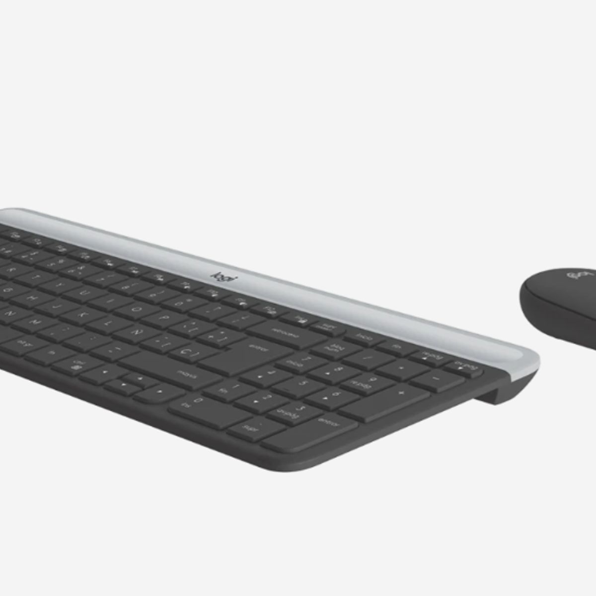 LOGITECH - COMBO SLIM MK470 GREY LOGITECH