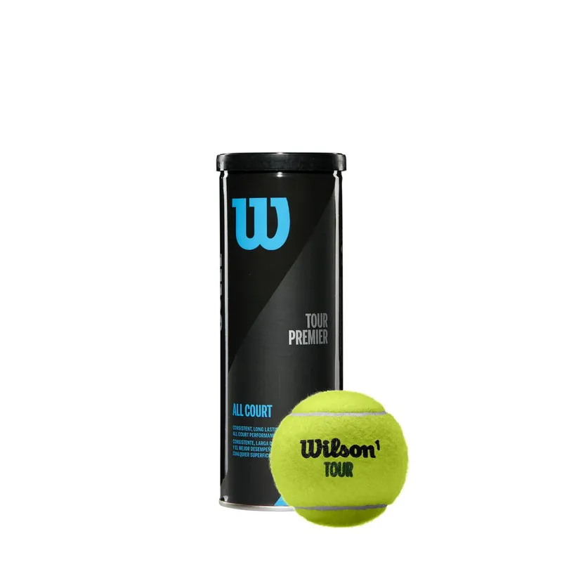 WILSON - Pelota de Tenis Todas las Canchas Tour Premier - Wilson