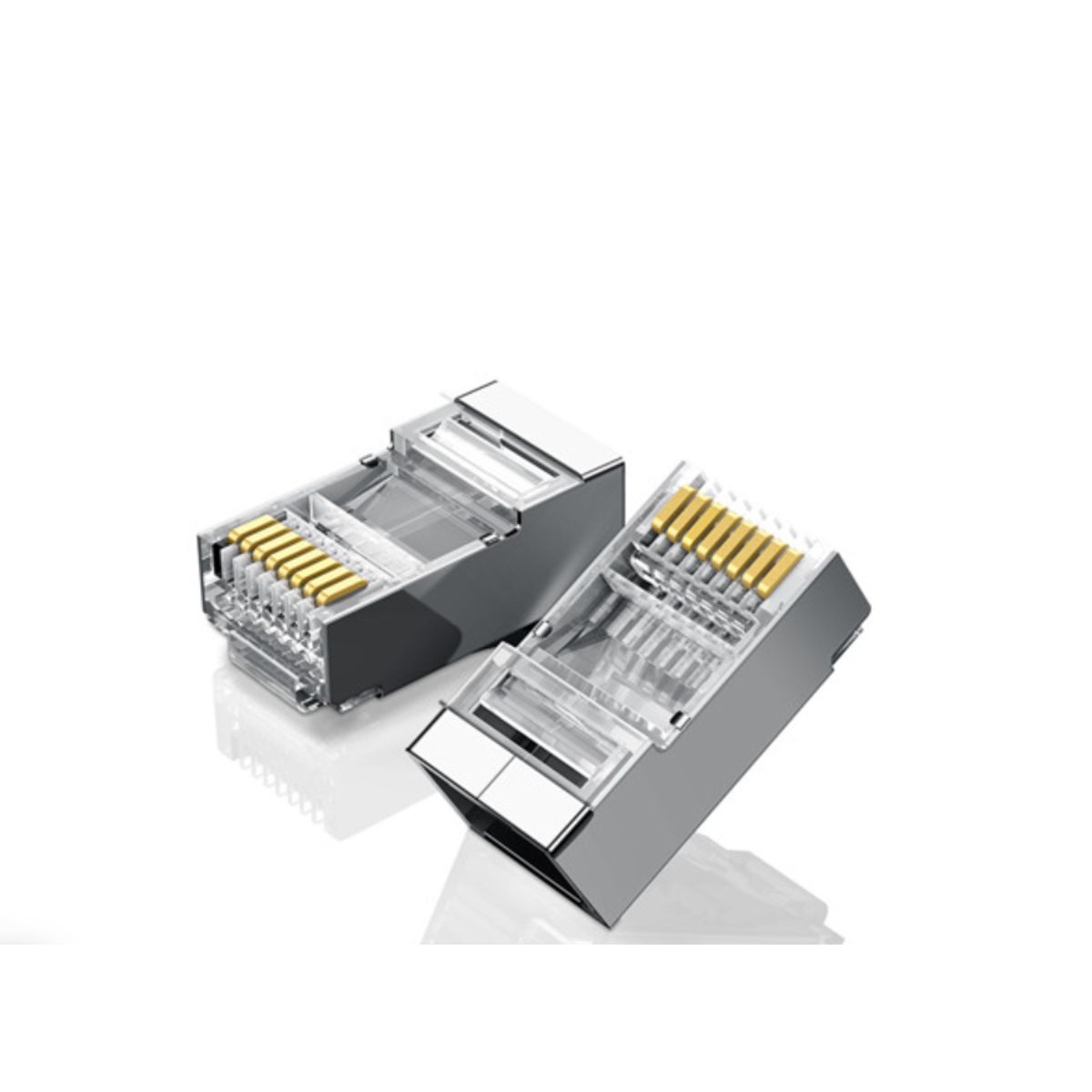 UGREEN - Conectores de internet RJ45 caja de 100 unidades CAT6 CODIGO NW111