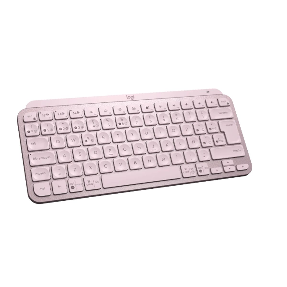 LOGITECH - TECLADO LOGITECH MX KEYS MINI ROSE ROSADO