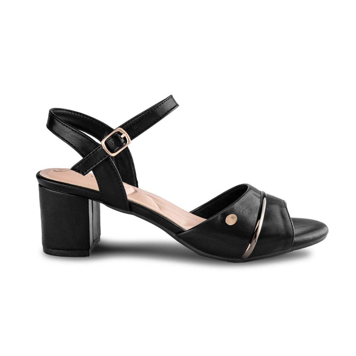 VIA UNO - Sandalias Via Uno PN03 Black - Mujer