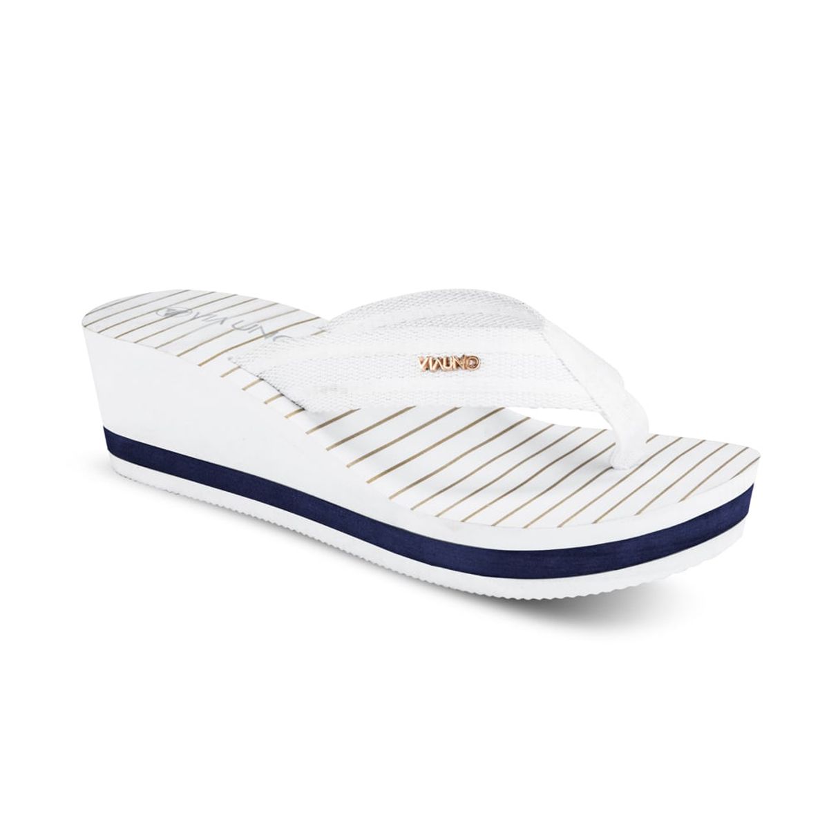 VIA UNO - Sandalias Via Uno CT1303-5 White - Mujer