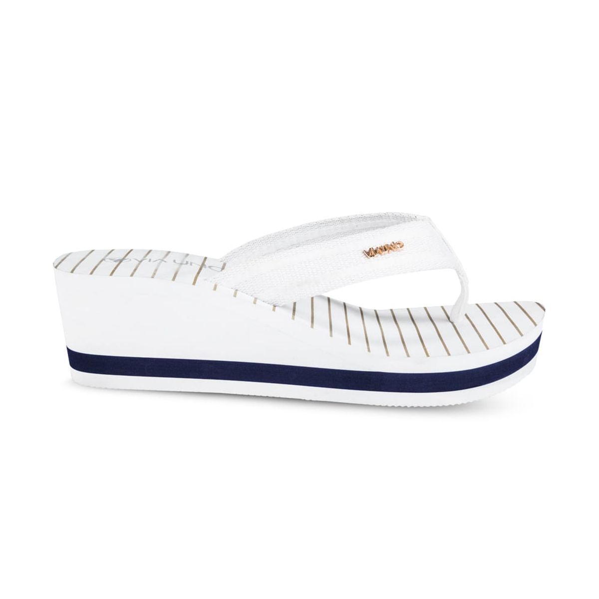 VIA UNO - Sandalias Via Uno CT1303-5 White - Mujer