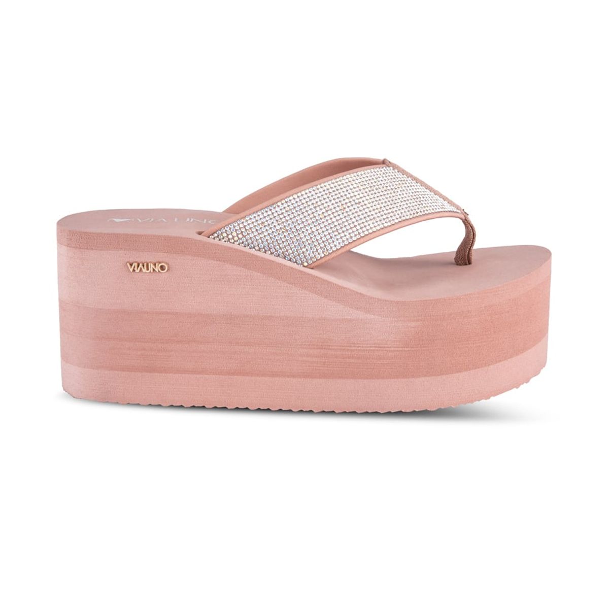 VIA UNO - Sandalias Via Uno CT1303-3 Blush - Mujer