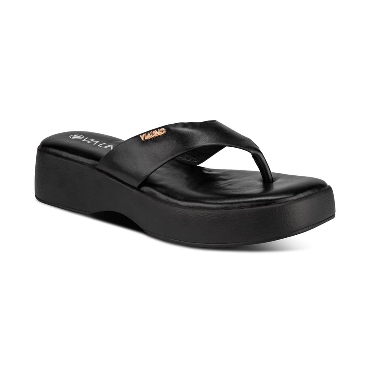 VIA UNO - Sandalias Via Uno LC042577 Black - Mujer