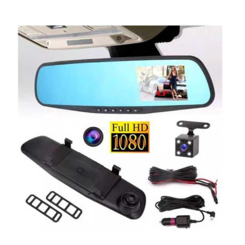 OEM - Espejo Retrovisor Con Camara Delantes y Trasero Con Vision Nocturna
