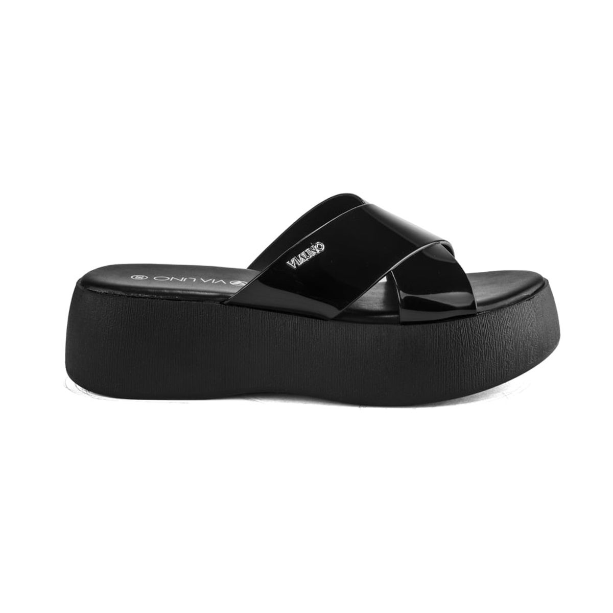 VIA UNO - Sandalias Via Uno LC044944 Black - Mujer