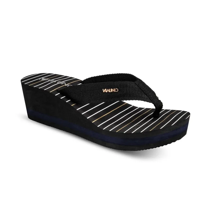 VIA UNO - Sandalias Via Uno CT1303-5 Black - Mujer