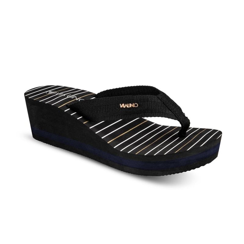 VIA UNO - Sandalias Via Uno CT1303-5 Black - Mujer