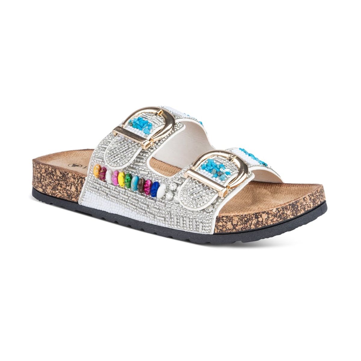 VIA UNO - Sandalias Via Uno LC043447 White - Mujer