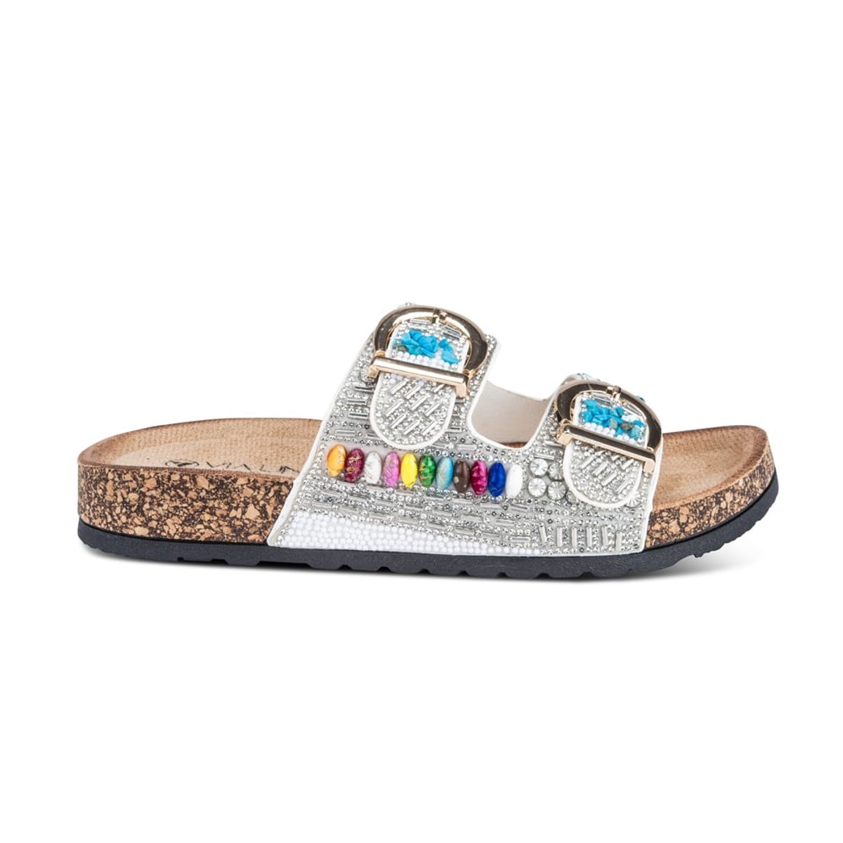 VIA UNO - Sandalias Via Uno LC043447 White - Mujer