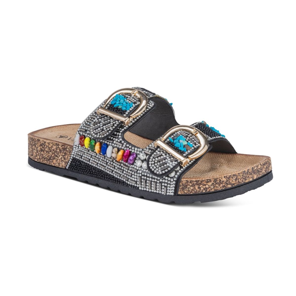 VIA UNO - Sandalias Via Uno LC043447 Black - Mujer