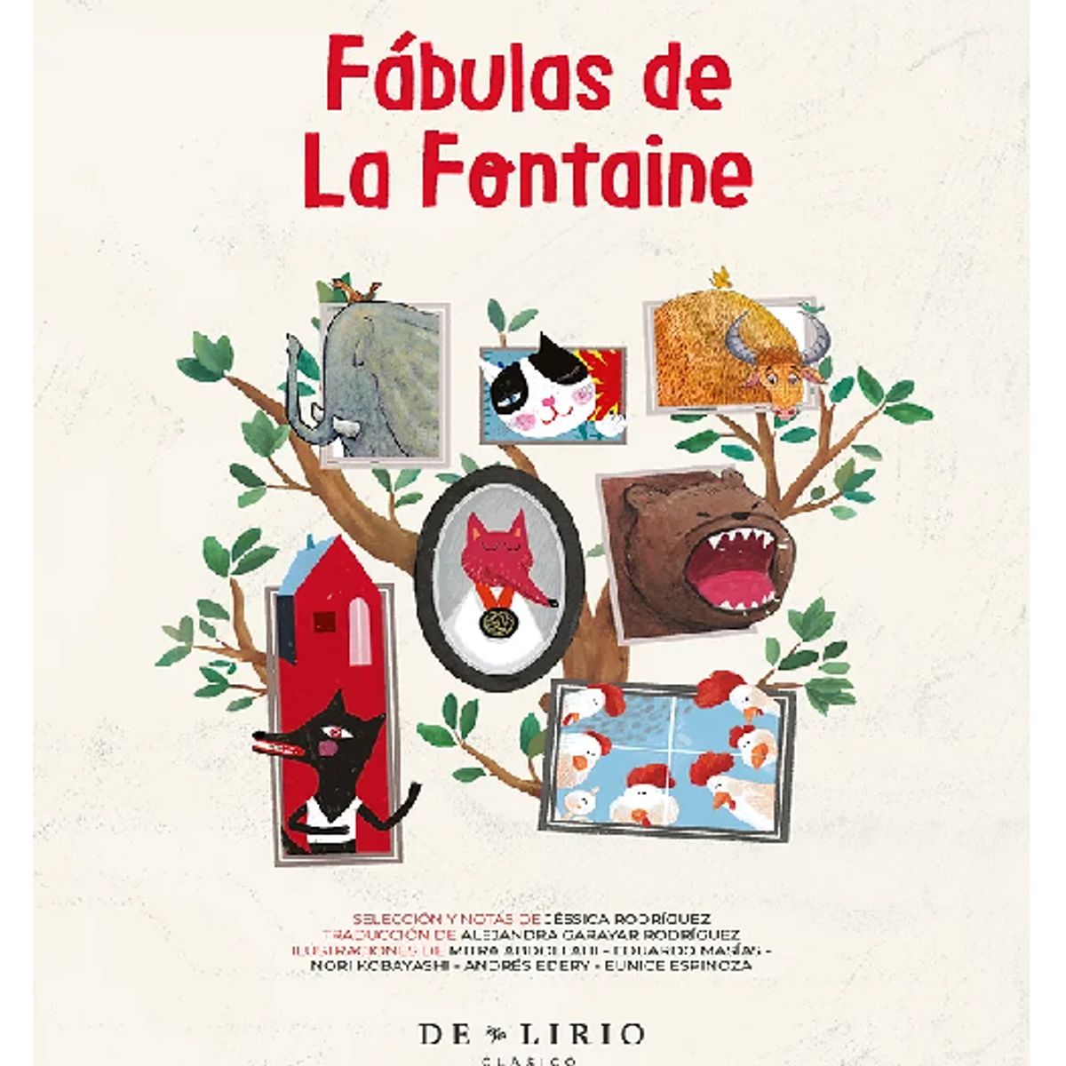 GENERICO - Fábulas de La Fontaine - editorial DE LIRIO