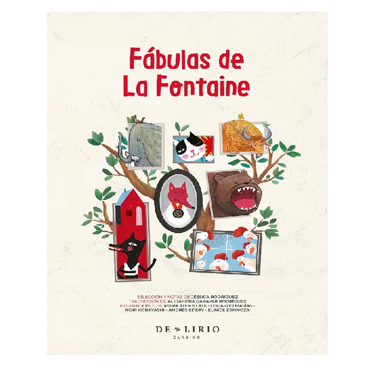 GENERICO - Fábulas de La Fontaine - editorial DE LIRIO