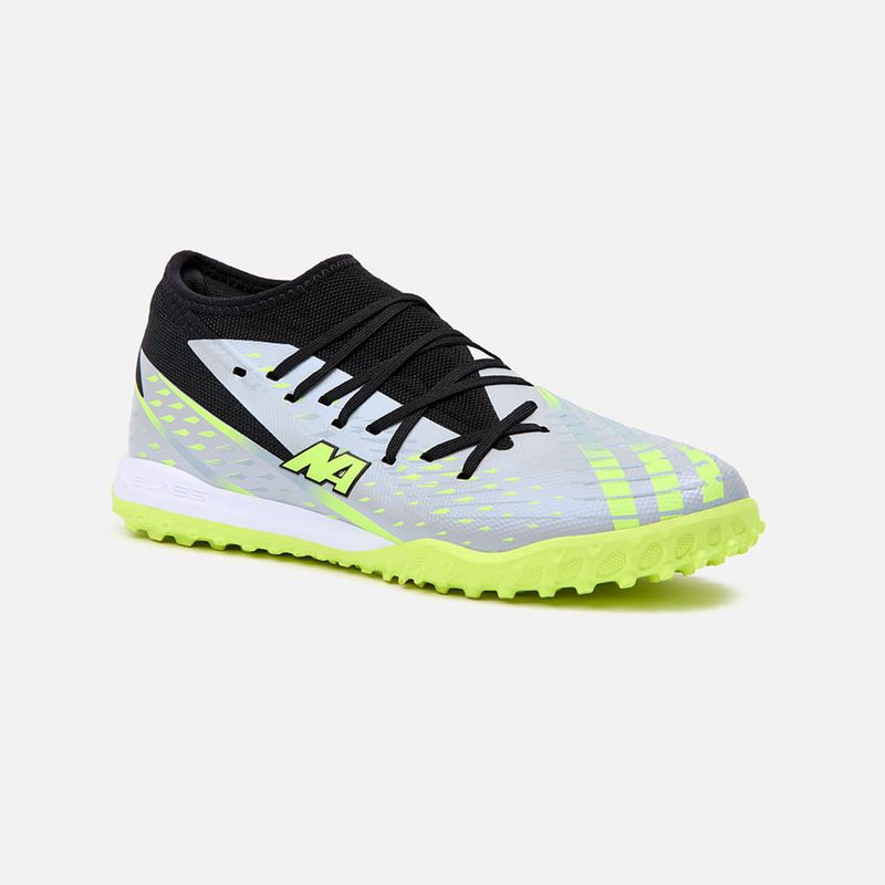 NEW ATHLETIC - Zapatillas New Athletic Football Slabs58 Gris Con Negro Juvenil