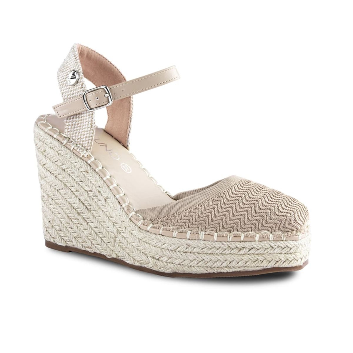 VIA UNO - Sandalias Via Uno 2024-103 Beige - Mujer