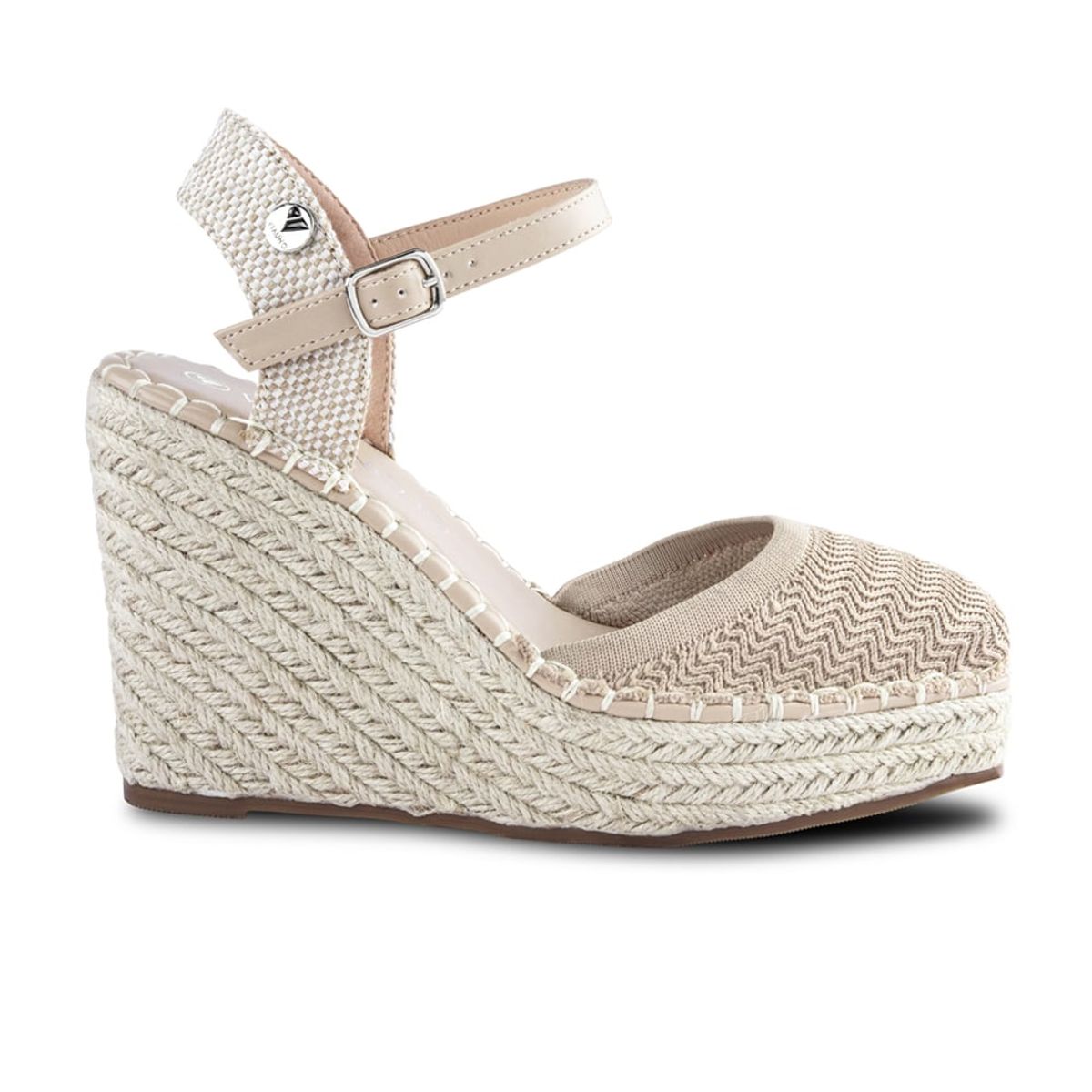 VIA UNO - Sandalias Via Uno 2024-103 Beige - Mujer