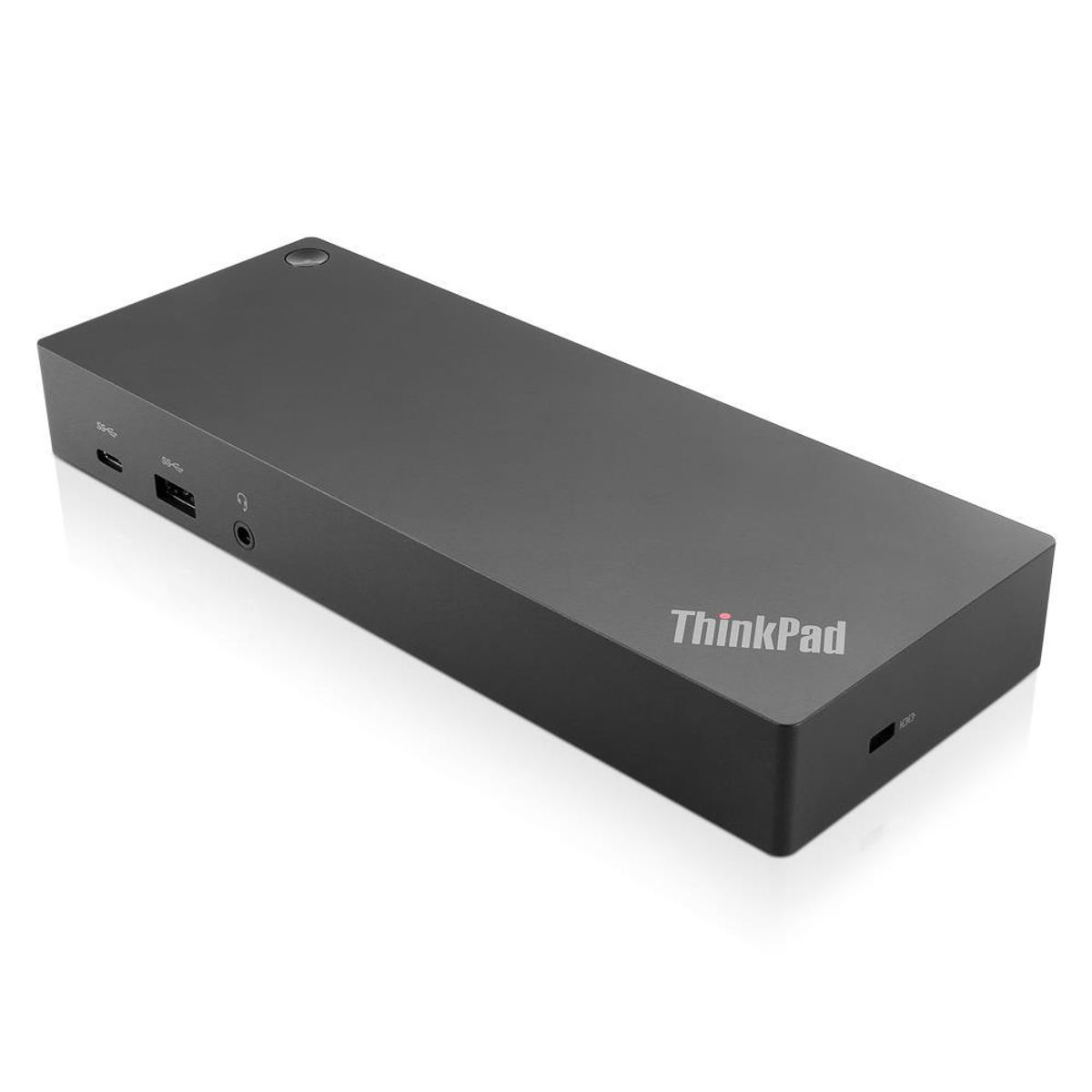 LENOVO - Estación de acoplamiento Lenovo ThinkPad  USB-C con USB-A