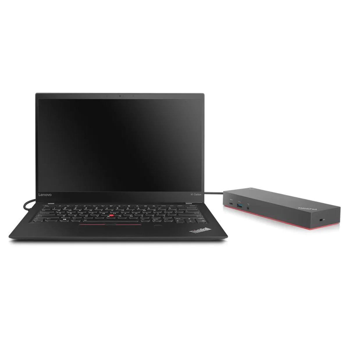 LENOVO - Estación de acoplamiento Lenovo ThinkPad  USB-C con USB-A