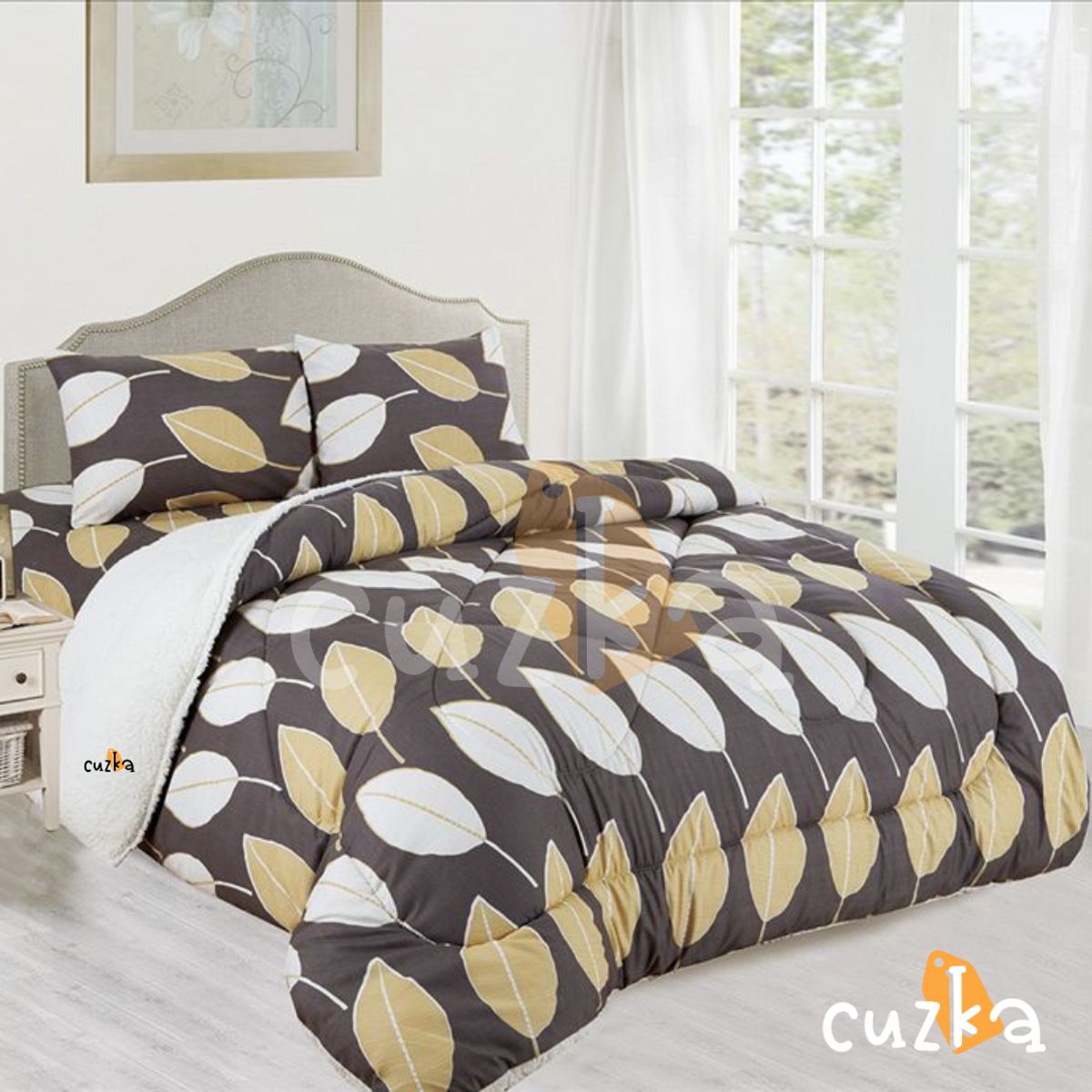 CASATEX - Edredón Tela Hipoalergénico con Carnero KING + Set de Sábanas