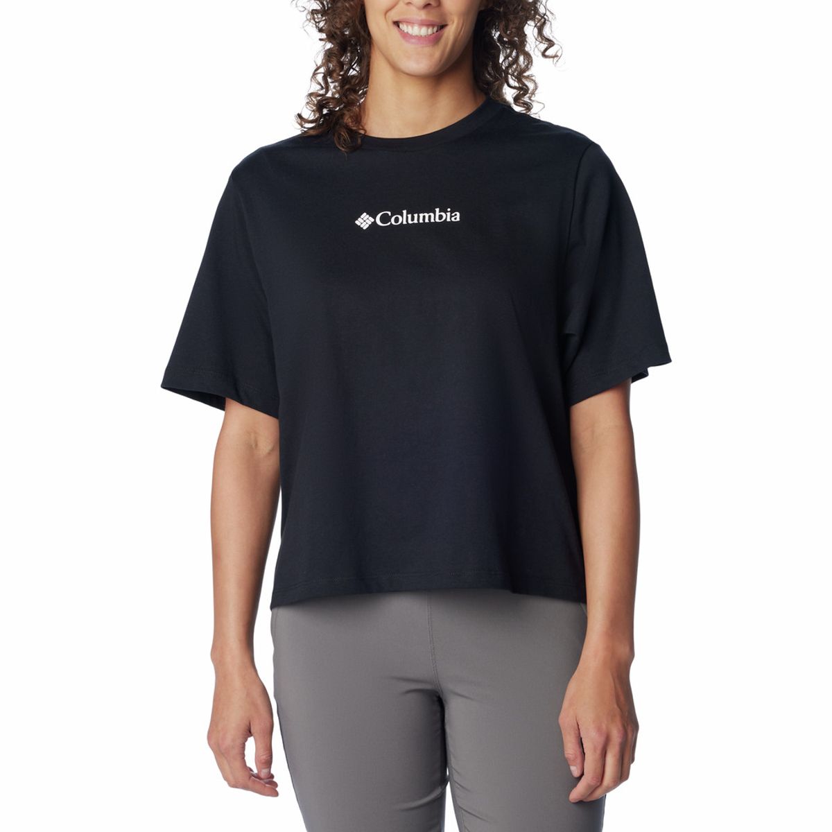COLUMBIA - Polo Columbia Mujer North Cascades Negro COLUMBIA