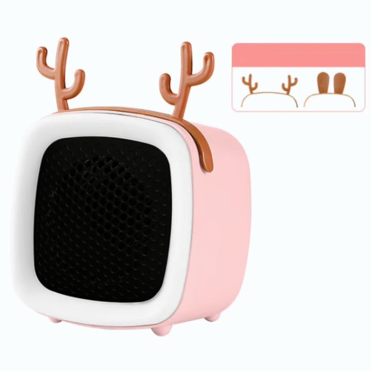 GENERICO - Mini Calentador Eléctrico para Escritorio - Color Universal