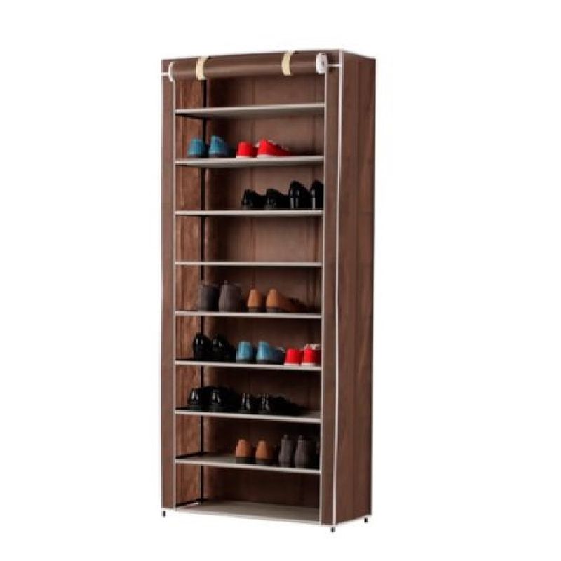 OTTOWARE - Zapatera Armable 9 Niveles marrón