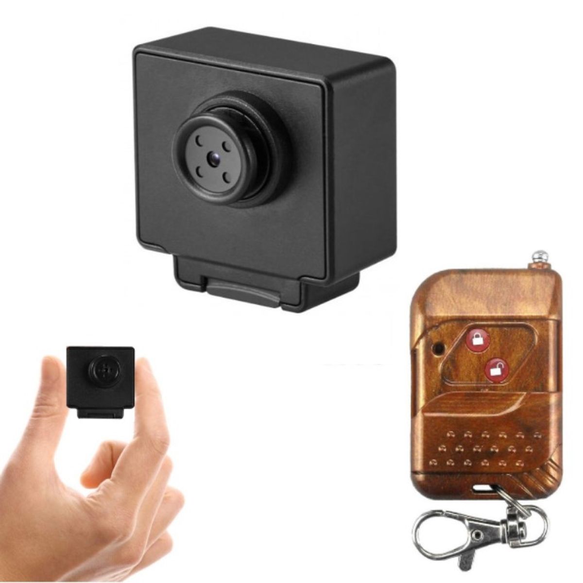 OEM - Camara Espia Boton - FullHD Con Control - Graba Videos