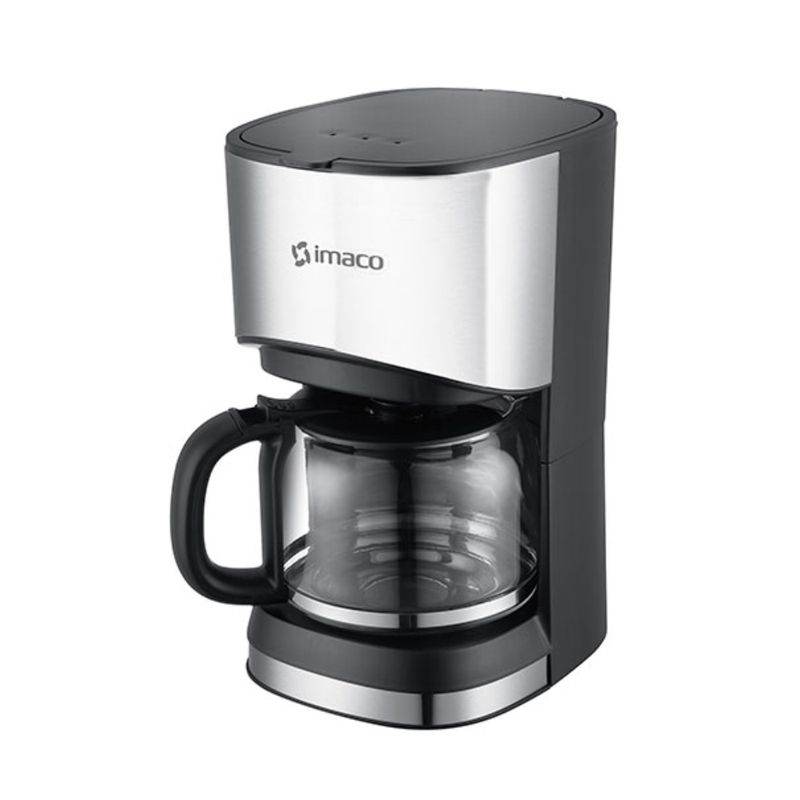 IMACO - Cafetera Imaco 12 Tazas CM1280 – Sistema Anti Goteo y Diseño Moderno