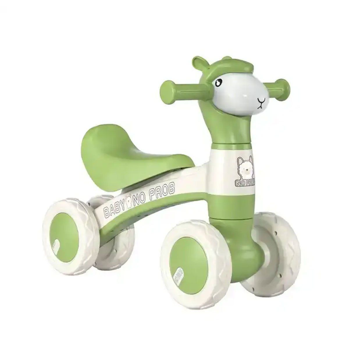 GENERICO - Triciclo Para Niños Infantil Música 4 llantas Verde