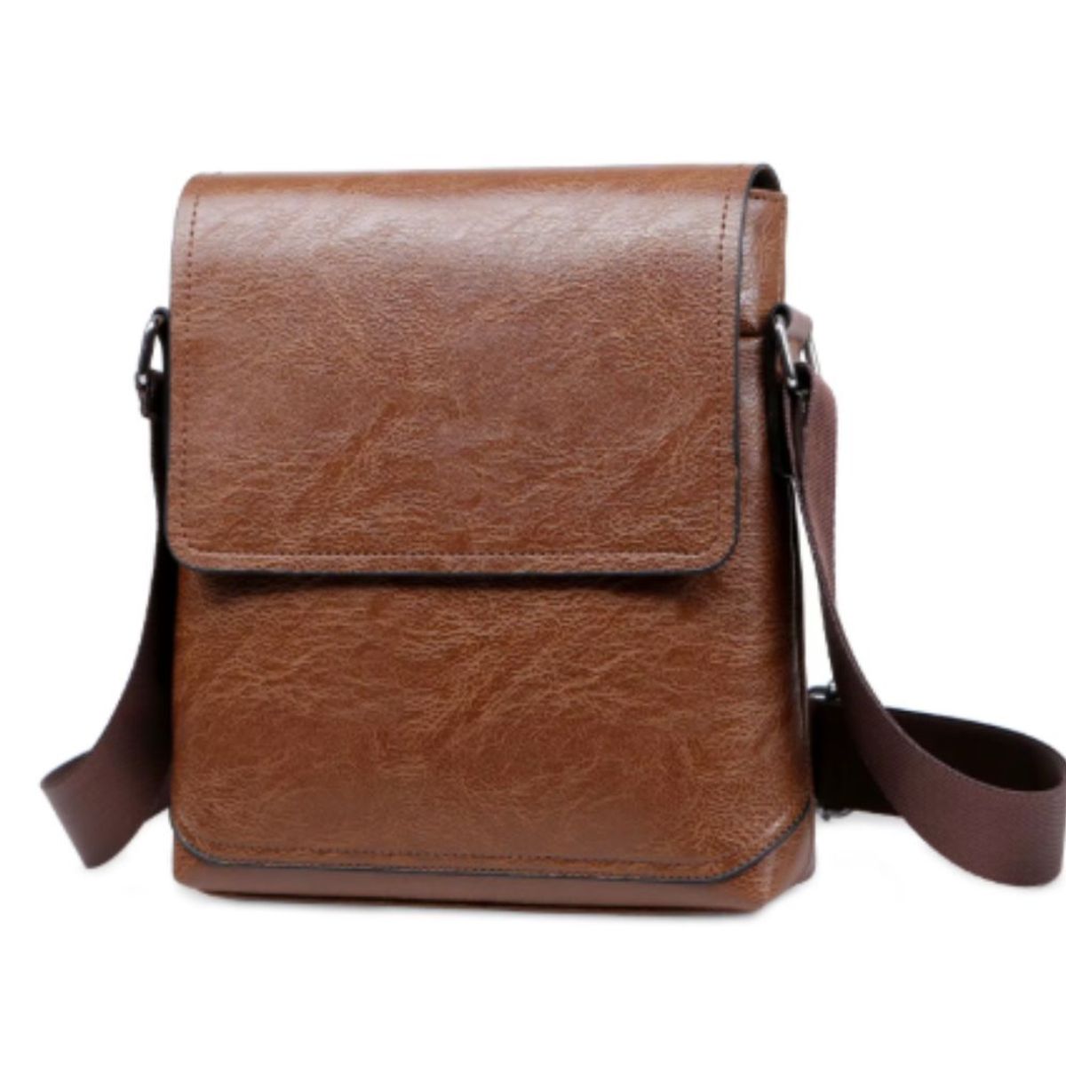 JEEP - Morral Para Hombres De Diseño Elegante -  JEEP BULUO Cuero PU.CAFE