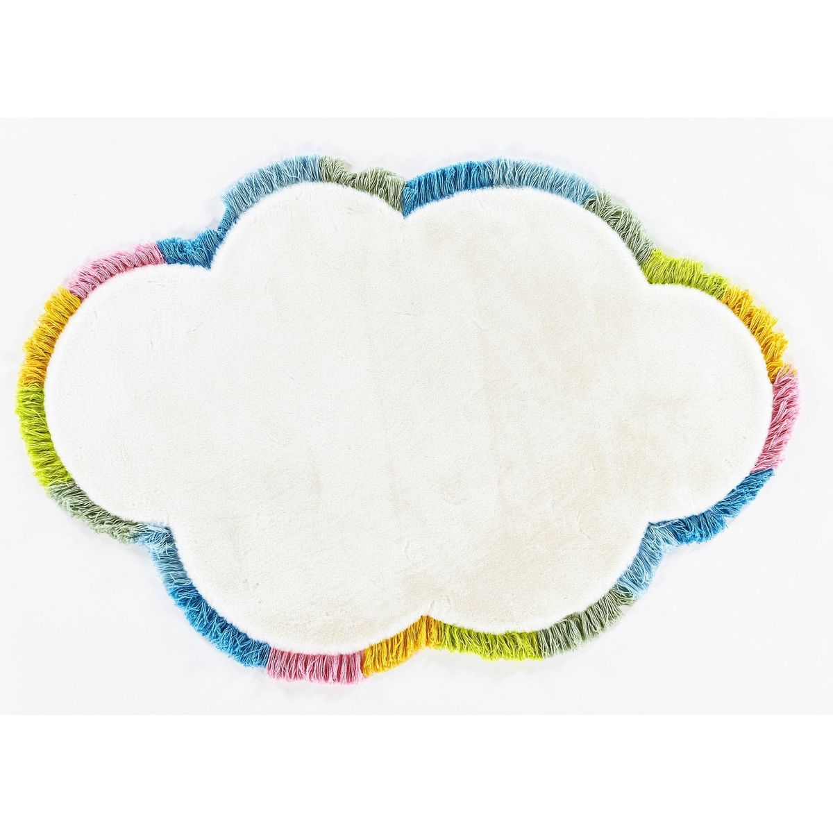 NATHAN - Alfombra Infantil Nube Blanca 168x107