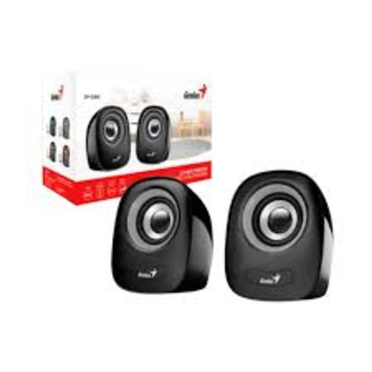 GENIUS - PARLANTE GENIUS SP-Q160 31730027400 6W USB POWER IRON GREY